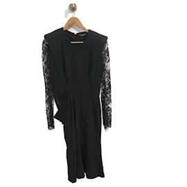 Alexander Mcqueen-ALEXANDER MCQUEEN Dresses T.International L Synthetic-Black