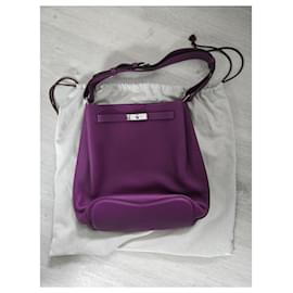Hermès-Hermes So Kelly bag in excellent condition-Purple