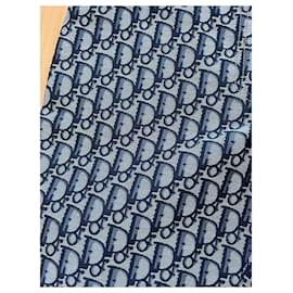 Dior-Pants, leggings-Navy blue
