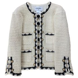 Chanel 2015P Paris-Salzburg White Jacket 42 White