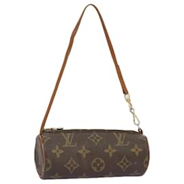 Louis Vuitton-LOUIS VUITTON Monogram Papillon Pouch LV Auth 97334-Monogram