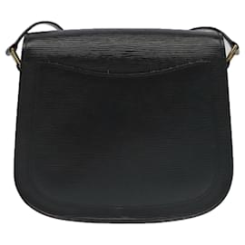 Louis Vuitton-LOUIS VUITTON Epi Saint Cloud GM Shoulder Bag Black Noir M52192 LV Auth ep6087-Black