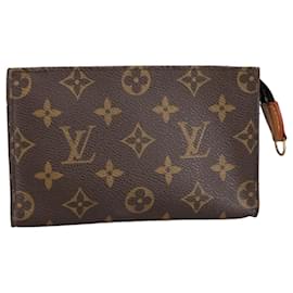 Louis Vuitton-LOUIS VUITTON Monogram Bucket PM Accessory Pouch LV Auth ar12742-Monogram