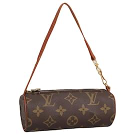 Louis Vuitton-LOUIS VUITTON Monogram Papillon Pouch LV Auth 98703-Monogram