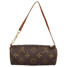 Louis Vuitton-LOUIS VUITTON Monogram Papillon Pouch LV Auth 98703-Monogram