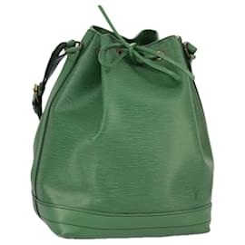 Louis Vuitton-LOUIS VUITTON Epi Noe Shoulder Bag Green M44004 LV Auth 97361-Green