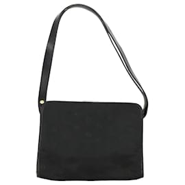 Christian Dior-Christian Dior Shoulder Bag Nylon Black Auth ep6205-Black