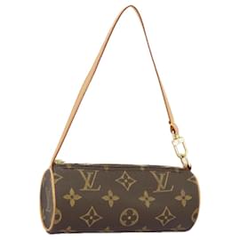 Louis Vuitton-LOUIS VUITTON Monogram Papillon Pouch LV Auth 96912-Monogram