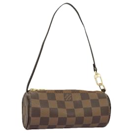 Louis Vuitton-LOUIS VUITTON Damier Ebene Papillon Pouch LV Auth 96930-Other