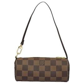 Louis Vuitton-LOUIS VUITTON Damier Ebene Papillon Pouch LV Auth 96930-Other