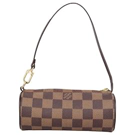 Louis Vuitton-LOUIS VUITTON Damier Ebene Papillon Pouch LV Auth 97337-Other