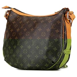 Louis Vuitton-Brown Louis Vuitton Monogram Tulum GM Crossbody Bag-Brown
