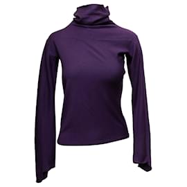 Fendi-FENDI Knitwear T.IT 40 Silk-Purple