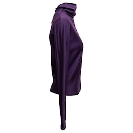 Fendi-FENDI Knitwear T.IT 40 Silk-Purple
