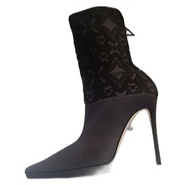 Botines Casadei 37 Negro