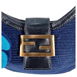 Fendi-Baguette Croissant-Bleu