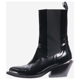 Dorothée Schumacher Black Chelsea boots - size EU 38 Black