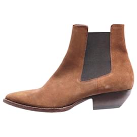 Saint Laurent-Brown Chelsea boots - size EU 42-Brown