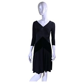 Robe noire Ralph Lauren Noir