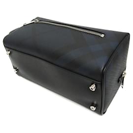 Burberry-Burberry Wash Bag 4068330-Black,Navy blue