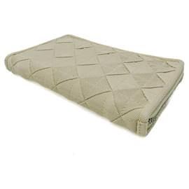 Bottega Veneta-Bottega Veneta Light Webbing Long Wallet-Beige