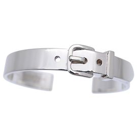 Hermès Hermes Boucle Cellier Bangle in Silver 925 Other