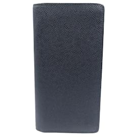 Louis Vuitton-Louis Vuitton Portefeuille Brazza Coin Purse-Navy blue