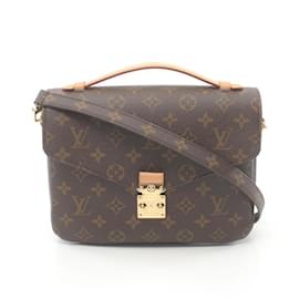 Louis Vuitton-Louis Vuitton Metis MM Pochette Handbag-Brown