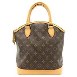 Louis Vuitton-Louis Vuitton Lockit Handbag-Brown