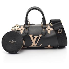 Louis Vuitton-Louis Vuitton Papillon BB Monogram Empreinte Handbag-Black