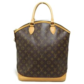 Louis Vuitton-Louis Vuitton Lockit Handbag-Brown
