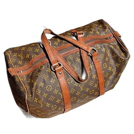 Louis Vuitton Borsa da Viaggio Keepall 40 Monogramma Vintage Marrone
