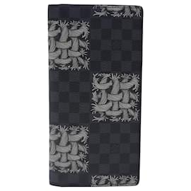 Louis Vuitton-Louis Vuitton Portefeuille Brazza-Navy blue