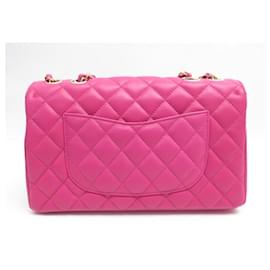 Chanel-NEW CHANEL CLASSIC 11.12 TIMELESS MATELASSÉ SHOULDER BAG-Fuschia