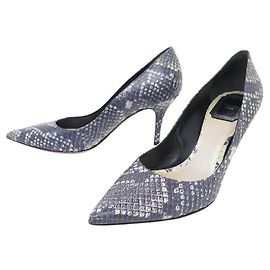 NEUE CHRISTIAN DIOR PYTHONLEDER-PUMPS 37 BIKOLOR Andere