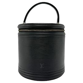 Louis Vuitton-Louis Vuitton Epi Cannes Handbag-Black
