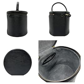 Louis Vuitton-Louis Vuitton Epi Cannes Handbag-Black