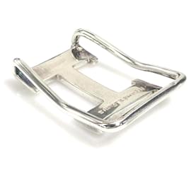 Hermès-Hermes Silver Money Clip-Silvery