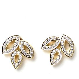 Orecchini a perno in oro giallo 18K Lily Cluster di Harry Winston Altro