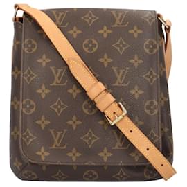 Louis Vuitton-Louis Vuitton Musette Salsa Monogram Shoulder Bag-Brown