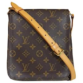 Louis Vuitton-Louis Vuitton Musette Salsa Monogram Shoulder Bag-Brown