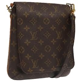 Louis Vuitton-LOUIS VUITTON Monogram Musette Salsa Long Shoulder Bag M51387 LV Auth 97310-Monogram