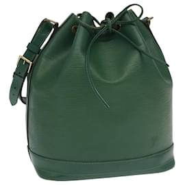 Louis Vuitton-LOUIS VUITTON Epi Noe Shoulder Bag Green M44004 LV Auth 96871-Green