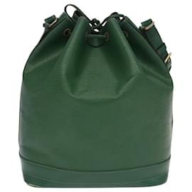 Louis Vuitton-LOUIS VUITTON Epi Noe Shoulder Bag Green M44004 LV Auth 96871-Green