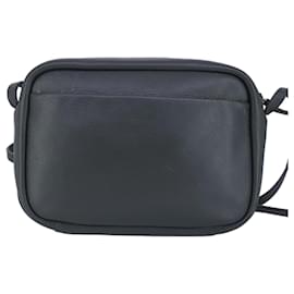 Balenciaga-Sac à bandoulière en cuir BALENCIAGA Everyday camera S gris Auth hk1763-Marron
