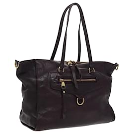 Louis Vuitton-LOUIS VUITTON Monogram Empreinte Lumineuse PM Bag 2way Purple M40551 Auth ep6364-Purple