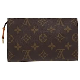 Louis Vuitton-LOUIS VUITTON Monogram Bucket PM Accessory Pouch LV Auth 97570-Monogram