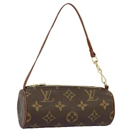 Louis Vuitton-LOUIS VUITTON Monogram Papillon Pouch LV Auth 96901-Monogram
