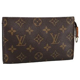 LOUIS VUITTON Monogram Bucket PM Accessory Pouch LV Auth 98817 Monogram