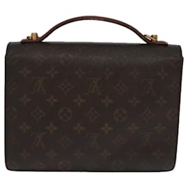 Louis Vuitton-LOUIS VUITTON Monogram Monceau 28 Hand Bag 2way M51185 LV Auth 98663-Monogram